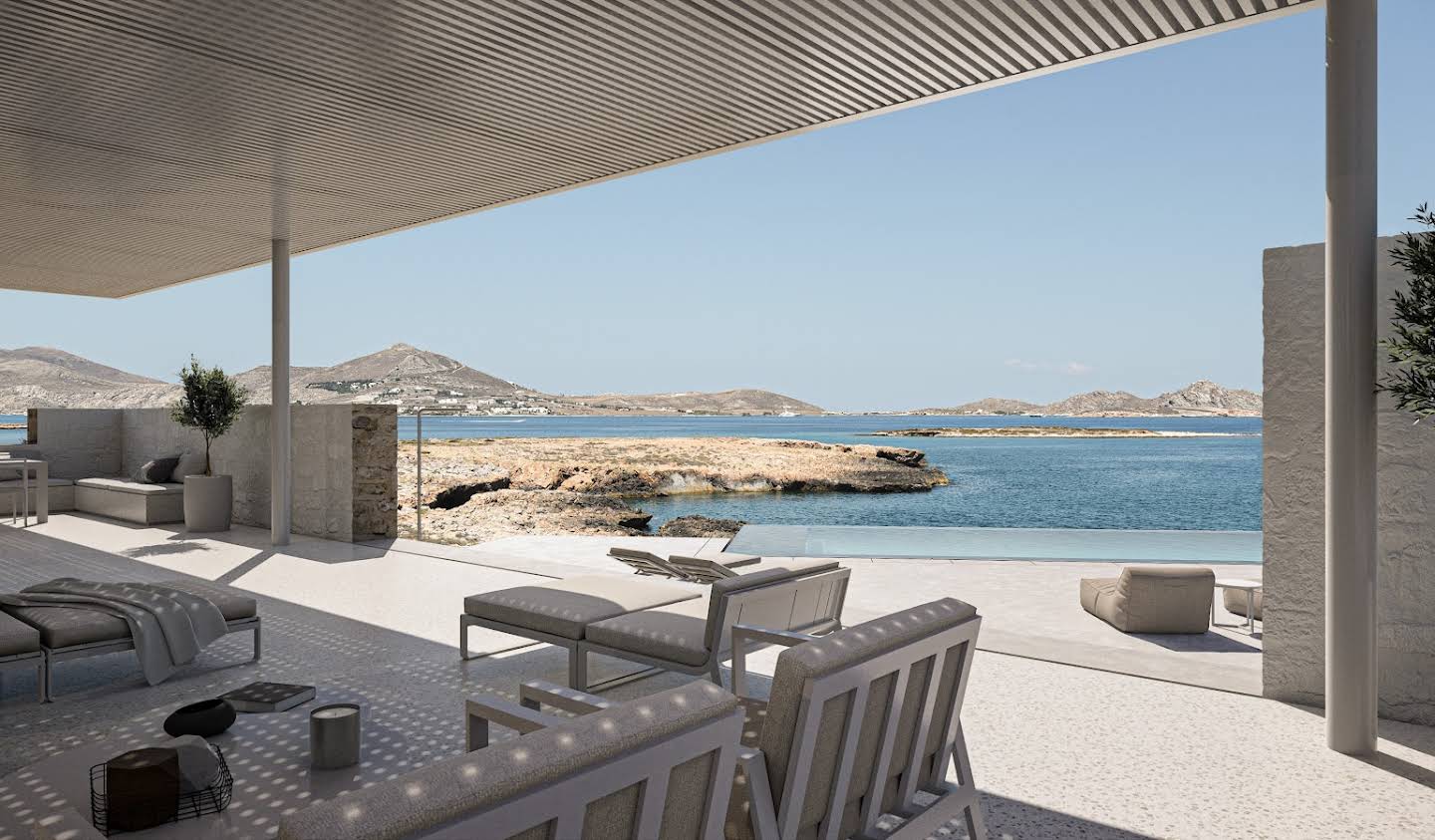 Villa with pool and terrace Paros