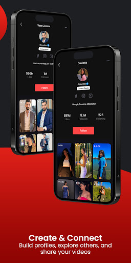 Screenshot Redz: Explore content nearby