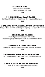 The London Curry House - The Royale Senate Hotel menu 5