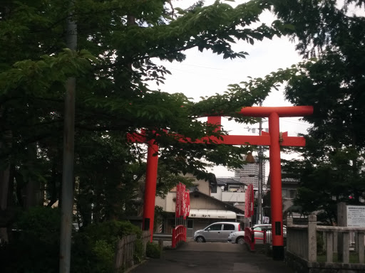 立木神社 赤鳥居