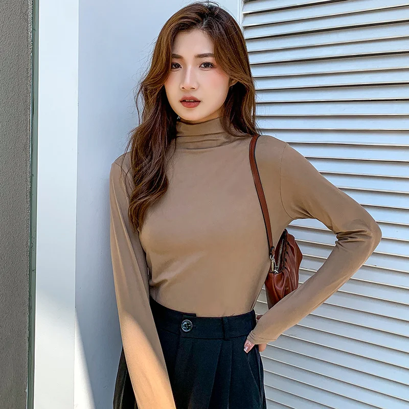Title 12, Womens Long Sleeve Tops with Modal Underlay Ex...