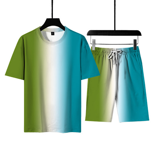 Title 11, Mens leisure beach style short sleeve suit. Co...