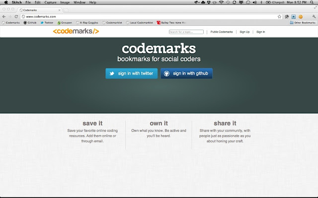 Codemarks