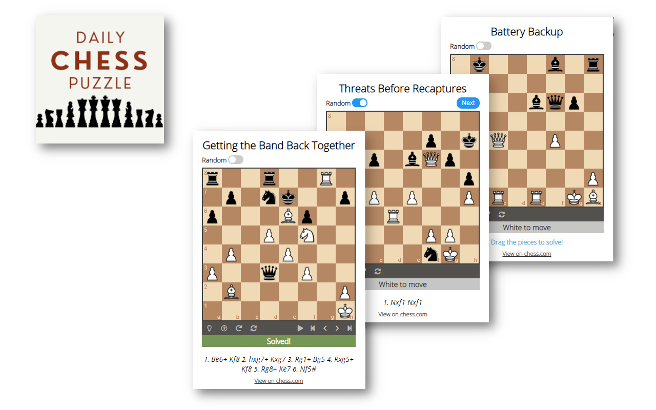 Daily Chess Puzzle Preview image 1