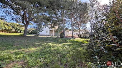 White house with tree-filled garden in this luxury house for sale in Cers ($460,505 - 110 m²)