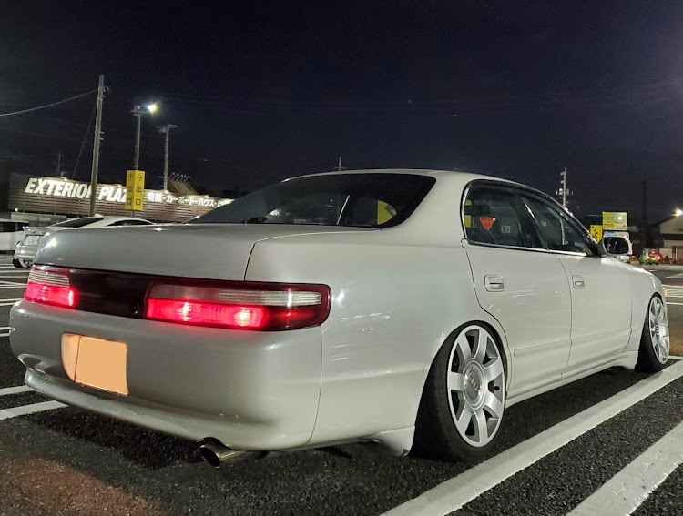 チェイサーのホイール交換・#痛車・#90CHASER・#jzx90・ホロライブ痛車に関するカスタム事例の投稿画像3枚目