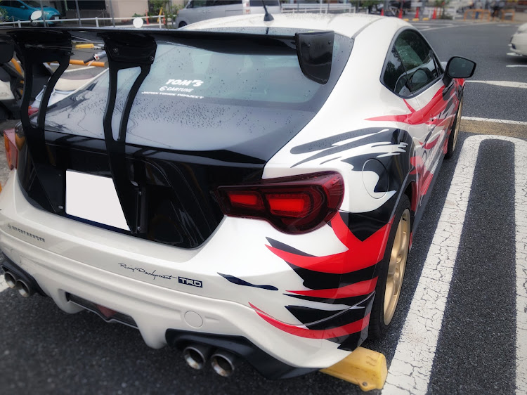 86のドライブ・送迎車・派手派手仕様進行中・ぶぉんちゃん・だいすき♡に関するカスタム事例の投稿画像3枚目