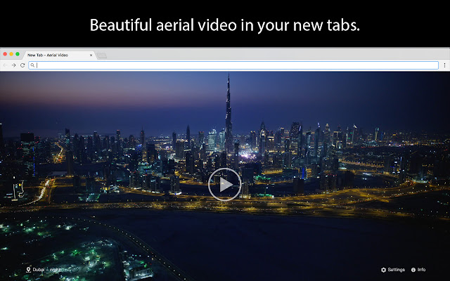 Aerial New Tab