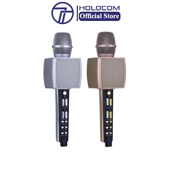 Micro Karaoke Bluetooth Không Dây Ys92 Kèm Loa Âm Lớn Bắt Giọng Hát Hay Hỗ Trợ Thẻ Nhớ, Thu Âm Chuyên Nghiệp