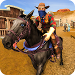 Cover Image of Download Wild West Town Sheriff Mounted Horse Shooting Game 1.3 APK