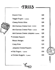 The Fryer's Delight menu 4