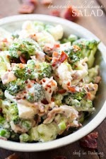 Broccoli Cauliflower Salad was pinched from <a href="http://www.chef-in-training.com/2015/02/broccoli-cauliflower-salad/" target="_blank">www.chef-in-training.com.</a>