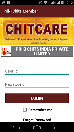 Priki Chits Member Module