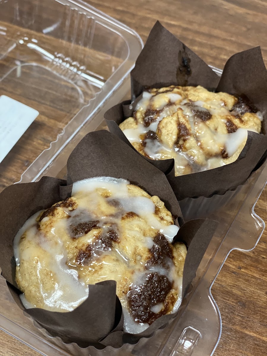 Gf cinnamon roll muffins