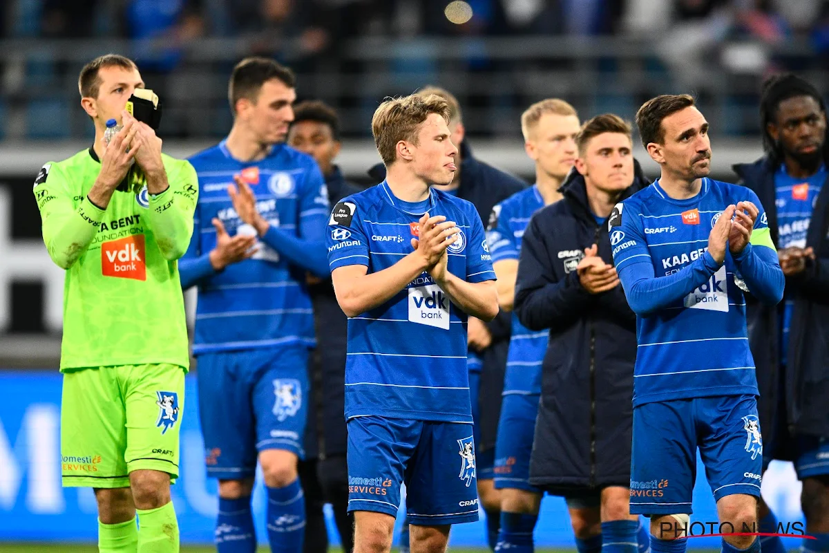 Geen play-off 1, maar Gent stond er dit seizoen eigenlijk amper in: "Het is er altijd iets geweest, hé"