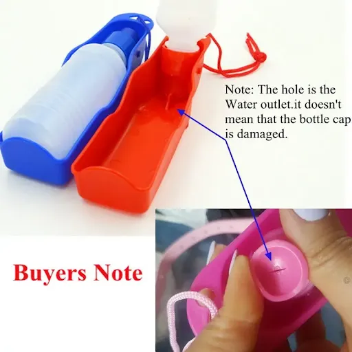 250ml Dog Water Bottle Folding Drinker Plastic Portable Water Bottle Pets Outdoor Travel Drinking Water Feeder Bowl for 