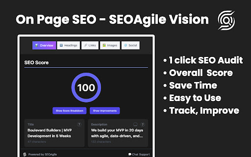 SEOAgile Vision