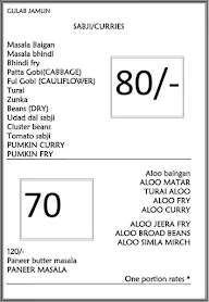 YeDi TeDi Foods menu 2