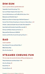 Cantan - Chinese Bar House menu 3