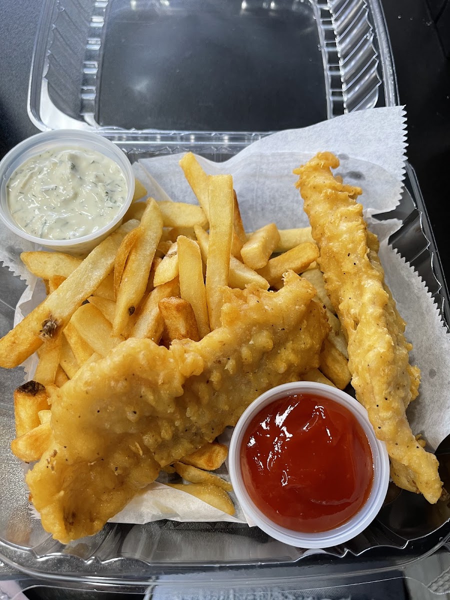 Awesome fish and chips