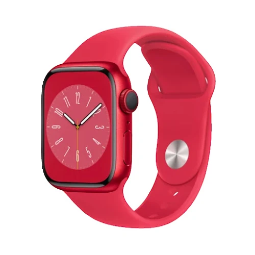 Apple Watch Series 8 GPS 45mm - Viền nhôm dây cao su - Red