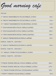 Good Morning Cafe menu 5