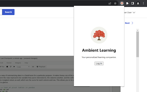 Ambient Learning Agent