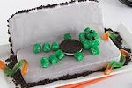 Monster Coffin Cake was pinched from <a href="http://www.kraftrecipes.com/recipes/monster-coffin-cake-94577.aspx" target="_blank">www.kraftrecipes.com.</a>