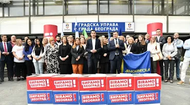 Koalicija Biramo Beograd predala listu za beogradske izbore