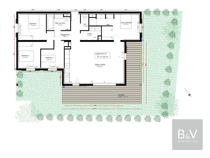 Vente appartement 5 pièces 112 m² à Bidart (64210), 1 200 000 €