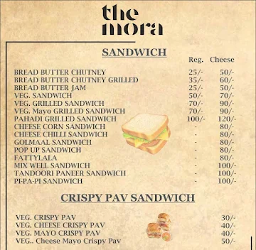 The Mora menu 