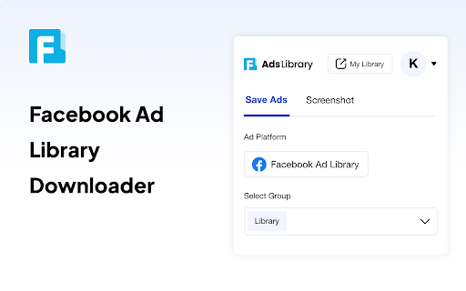 Facebook & TikTok Ad Library Downloader