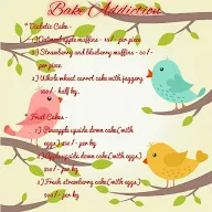 Bake Addiction menu 3