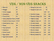 Chawla barbeque menu 2