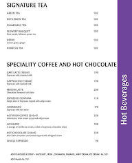 D'Crepes Cafe menu 1