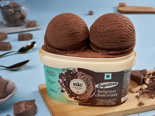 Belgian Chocolate Sugarless Ice Cream 500ml(lite)