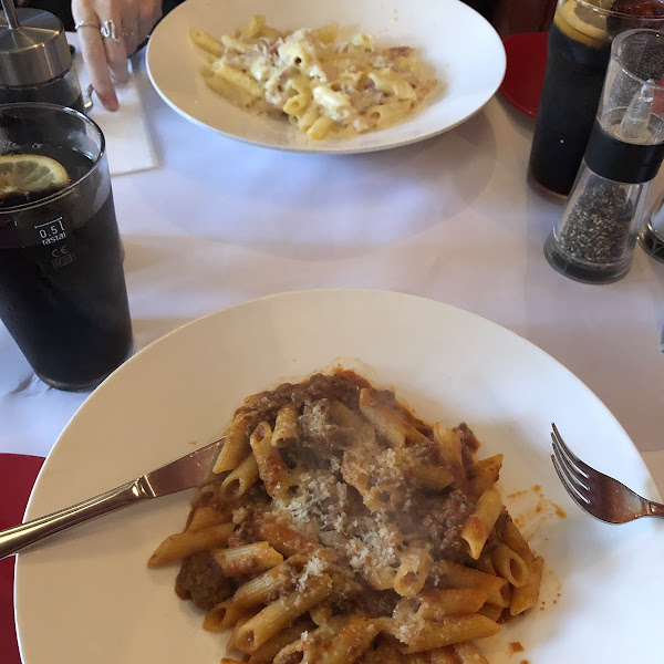 Gluten-Free Pasta at Amalfi Restaurant