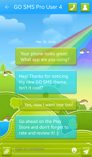 免費下載個人化APP|GO SMS 프로 무지개 app開箱文|APP開箱王