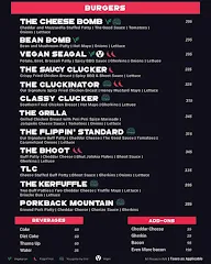 Good Flippin' Burgers menu 4