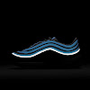 air max 97 atlantic blue heather / metallic silver / black / voltage yellow