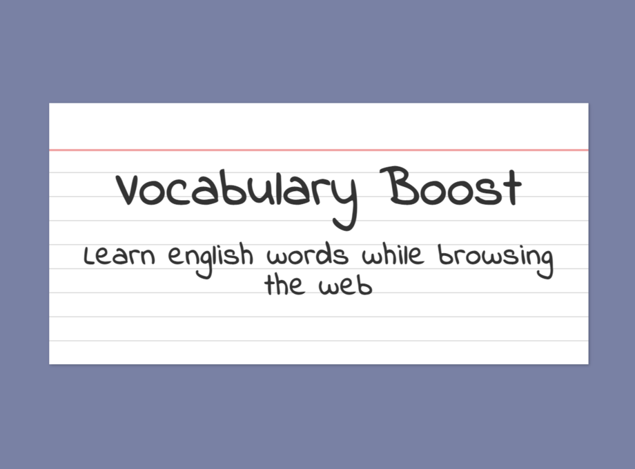 Vocabulary Boost Preview image 1