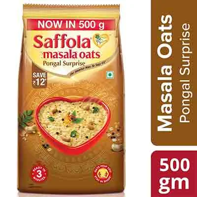 Saffola Pongal Surprise Masala Oats 500 Gm