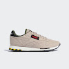 reebok classic x ghostbusters classic leather modern beige / black / blaze yellow