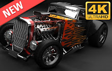 Hot Rod Muscle Cars HD Wallpapers Theme small promo image