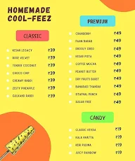 Mummy's Kulfi menu 1