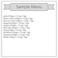 Mussoorie Sweet Shop menu 2