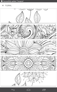 ColourGo - Free Adult Coloring book Captura de pantalla