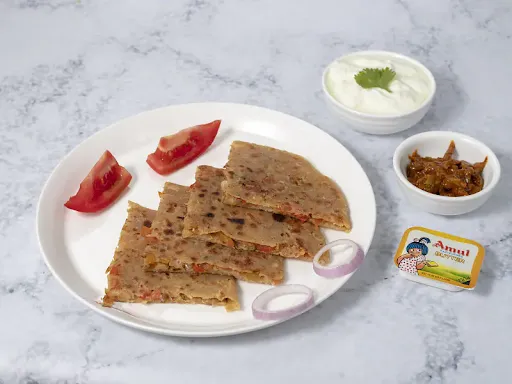 Pyaz Mirchi Paratha [1+1]