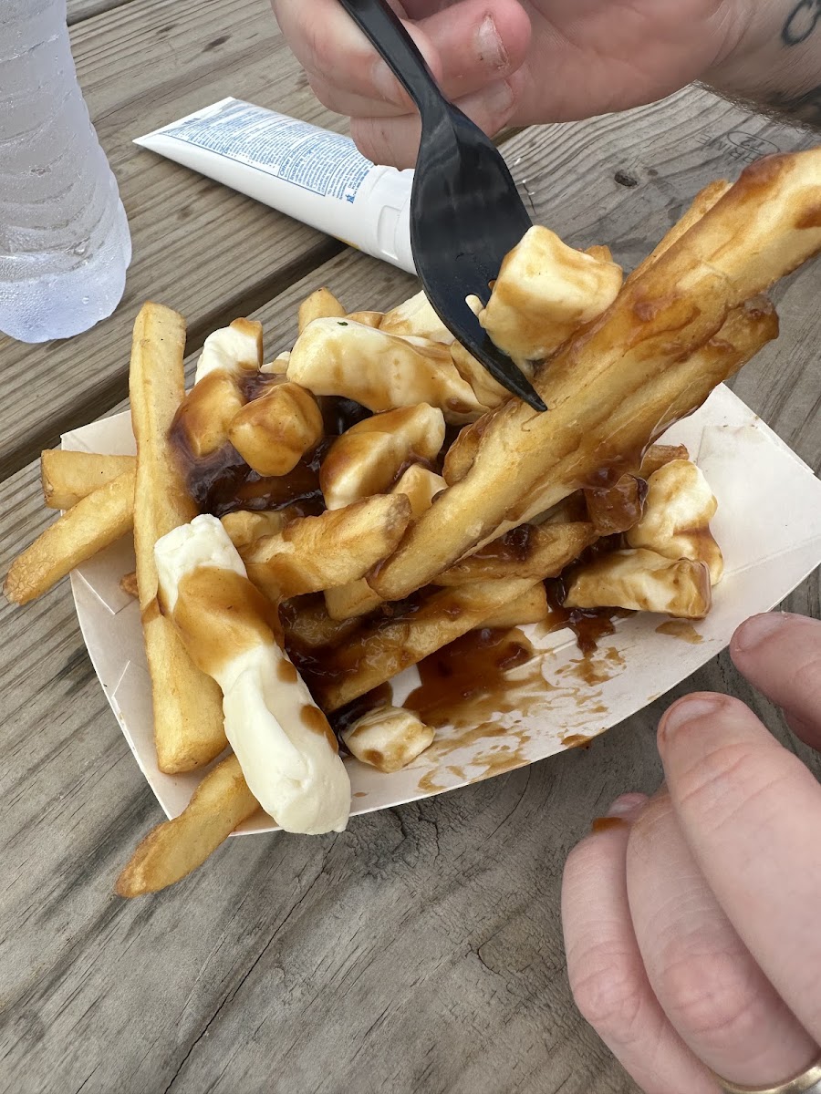 Classic poutine