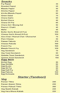 Prakash Bar and Kitchen menu 3